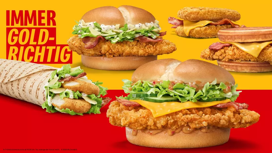 Immer goldrichtig: McDonald's Deutschland startet neue Chicken Plattform - Bild: presseportal.de