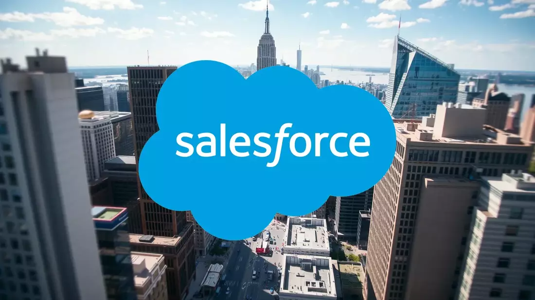 Salesforce's Pivotal Earnings Report: A Test of AI Strategy and Investor Confidence Illustration mit AI erstellt übermittelt durch boerse-global.de