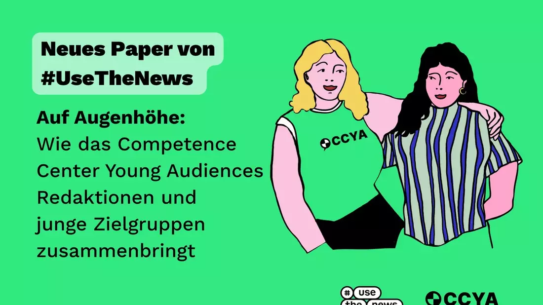 Ein Jahr Competence Center Young Audiences: Neues Paper bündelt Erkenntnisse aus dem Praxislabor für Jugendliche und Journalismus / Expansion nach Schleswig-Holstein geplant - Bild: presseportal.de