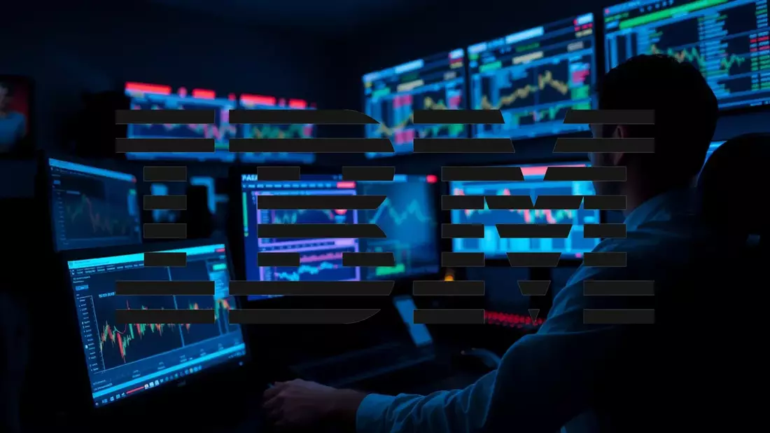 La acción de IBM sufre una caída histórica tras el pánico por la inteligencia artificial Illustration mit AI erstellt übermittelt durch boerse-global.de