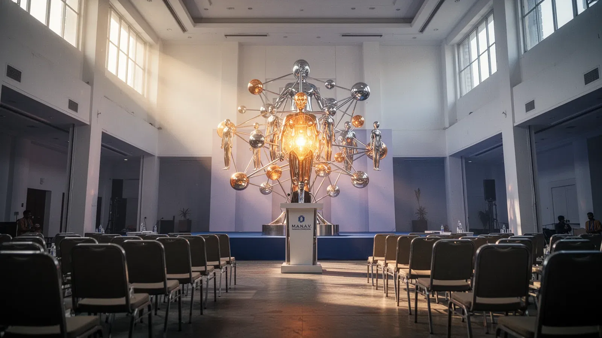 Indiens M.A.N.A.V.-Rahmen setzt globalen Kurs für menschzentrierte KI - Foto: über boerse-global.de