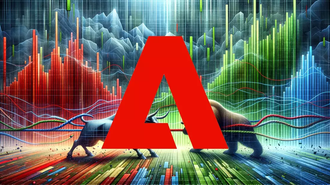 La acción de Adobe se desploma ante el temor del mercado a la inteligencia artificial - Bild: über boerse-global.de
