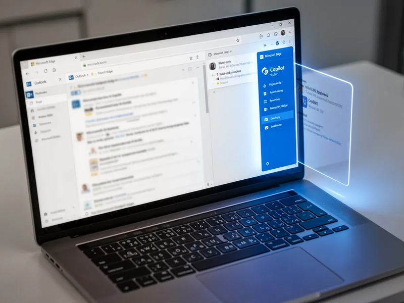 Microsoft Edge: KI-Assistent startet automatisch bei Outlook-Links - Foto: über boerse-global.de