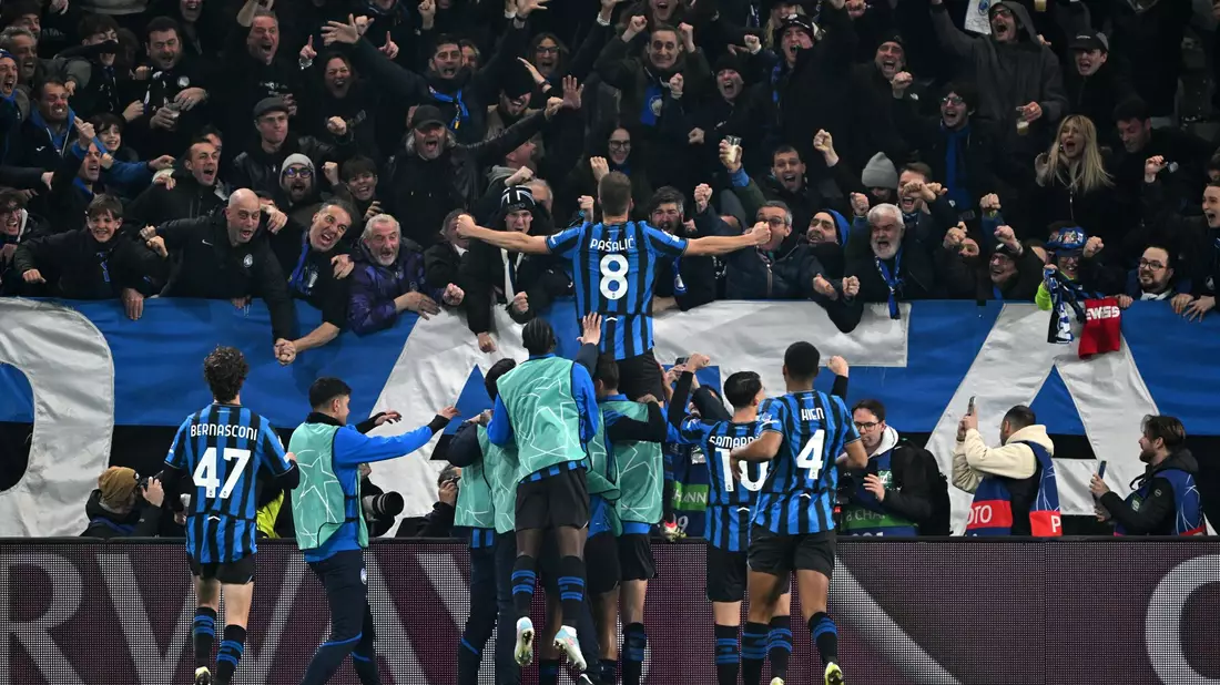 Borussia Dortmund ist gegen Atalanta Bergamo aus der Champions League ausgeschieden.        - Bild: Federico Gambarini/dpa