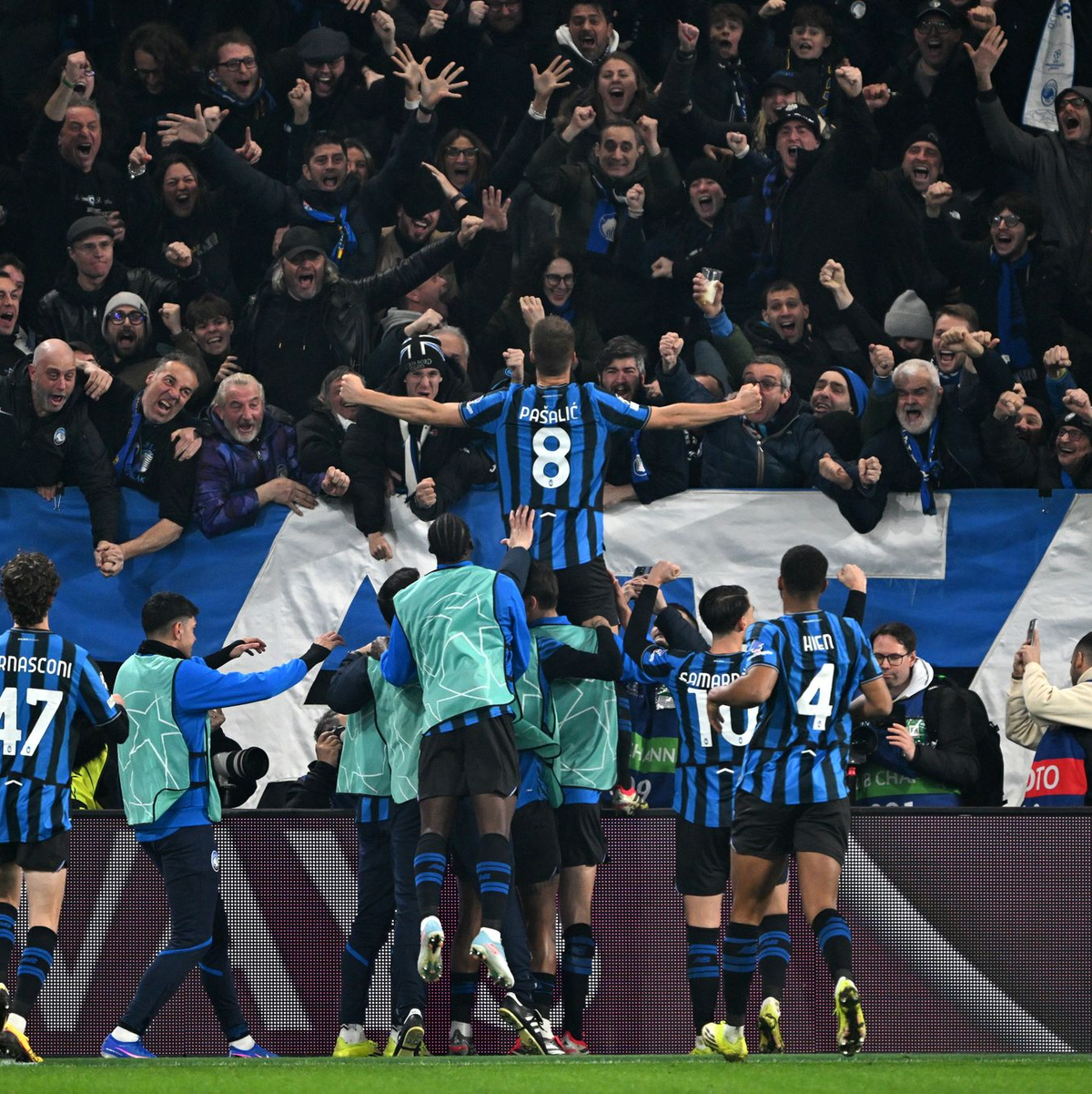 Borussia Dortmund ist gegen Atalanta Bergamo aus der Champions League ausgeschieden.        - Foto: Federico Gambarini/dpa