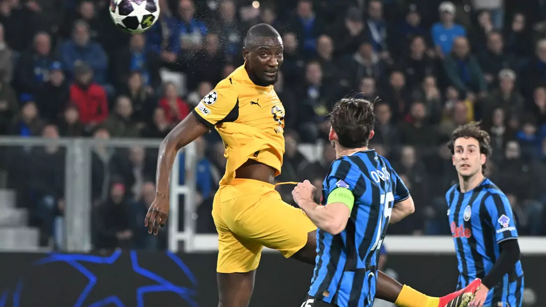Kam kaum zum Zug: BVB-Stürmer Serhou Guirassy.  - Bild: Federico Gambarini/dpa
