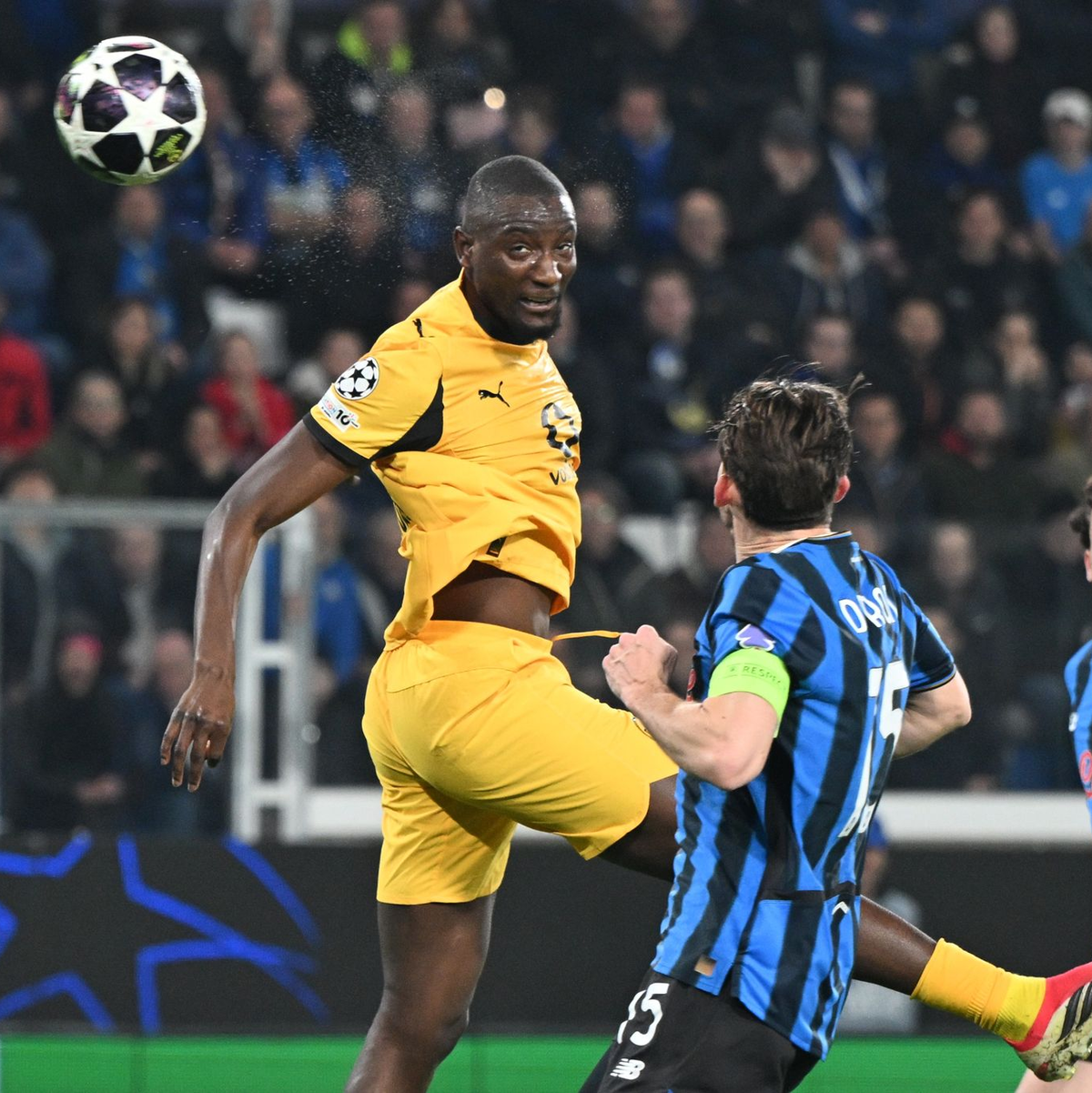 Kam kaum zum Zug: BVB-Stürmer Serhou Guirassy.  - Foto: Federico Gambarini/dpa