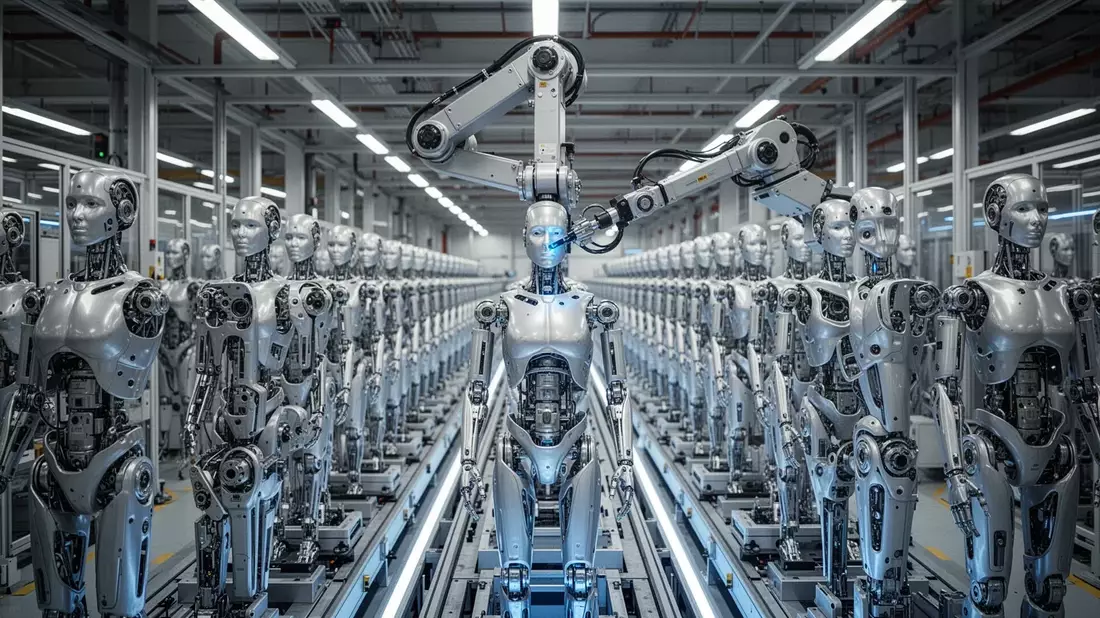 Xpeng und AI² Robotics starten Massenproduktion für humanoide Roboterflotten - Bild: über boerse-global.de
