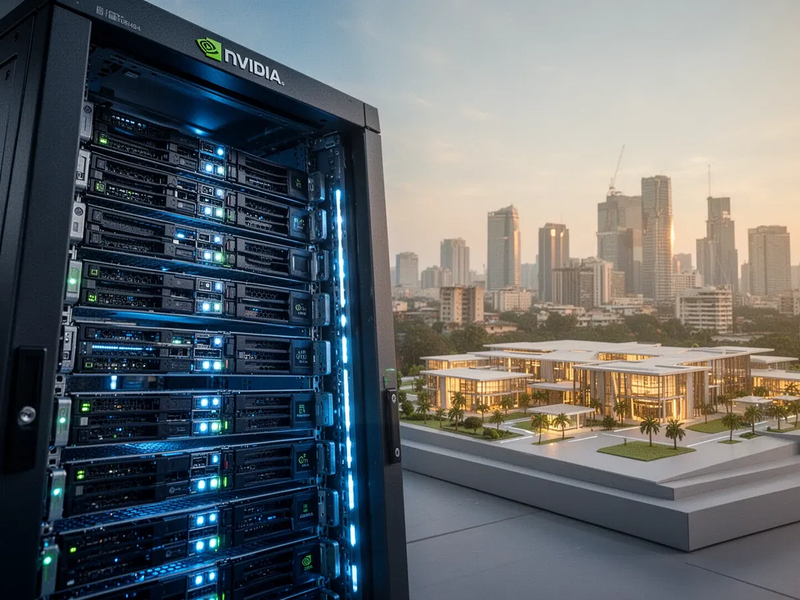 NVIDIA baut mit Rekordgewinnen KI-Park in Indien - Foto: über boerse-global.de