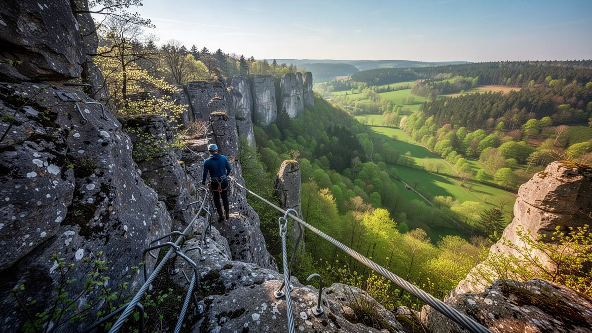 Neuer Klettersteig in der Eifel startet in die Outdoor-Saison - Foto: über boerse-global.de