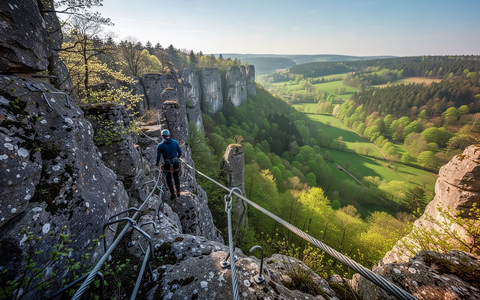 Neuer Klettersteig in der Eifel startet in die Outdoor-Saison - Foto: über boerse-global.de