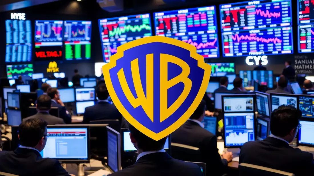 Warner Bros. Discovery: La Batalla por su Futuro en un Mercado en Transformación Illustration mit AI erstellt übermittelt durch boerse-global.de