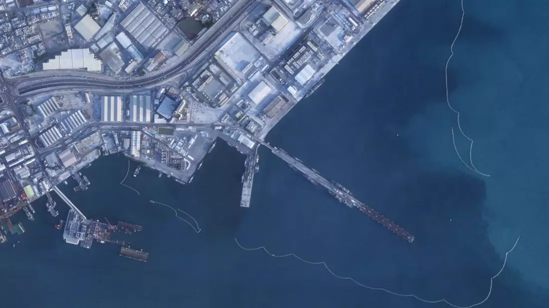 Die USA haben ihre Militärpräsenz in der Region ausgebaut.  - Bild: Planet Labs PBC via AP/dpa