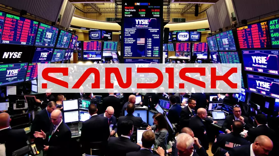 La acción de SanDisk frena su ascenso ante una apuesta bajista - Bild: über boerse-global.de