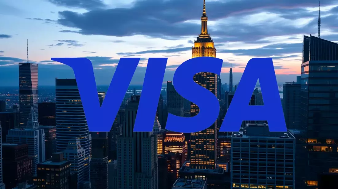 How AI is Fueling Visa's Financial Engine Illustration mit AI erstellt übermittelt durch boerse-global.de
