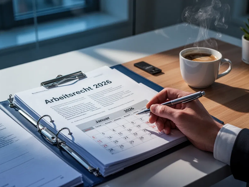 Arbeitsrecht 2026: Neue Regeln für Mindestlohn, Rentner und KI - Foto: über boerse-global.de