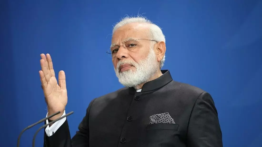 Narendra Modi (Archiv) - Bild: via dts Nachrichtenagentur
