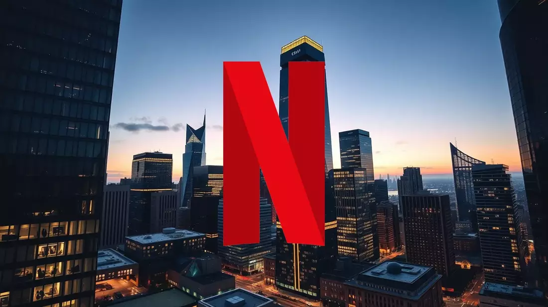 Netflix: La Bolsa celebra los obstáculos a su gran adquisición Illustration mit AI erstellt übermittelt durch boerse-global.de