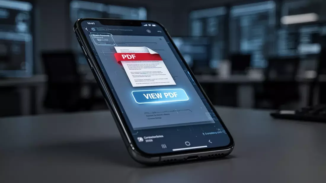 PDF-Angriffe: Gefälschte Dokumente infizieren Smartphones - Bild: über boerse-global.de