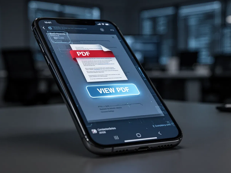 PDF-Angriffe: Gefälschte Dokumente infizieren Smartphones - Foto: über boerse-global.de