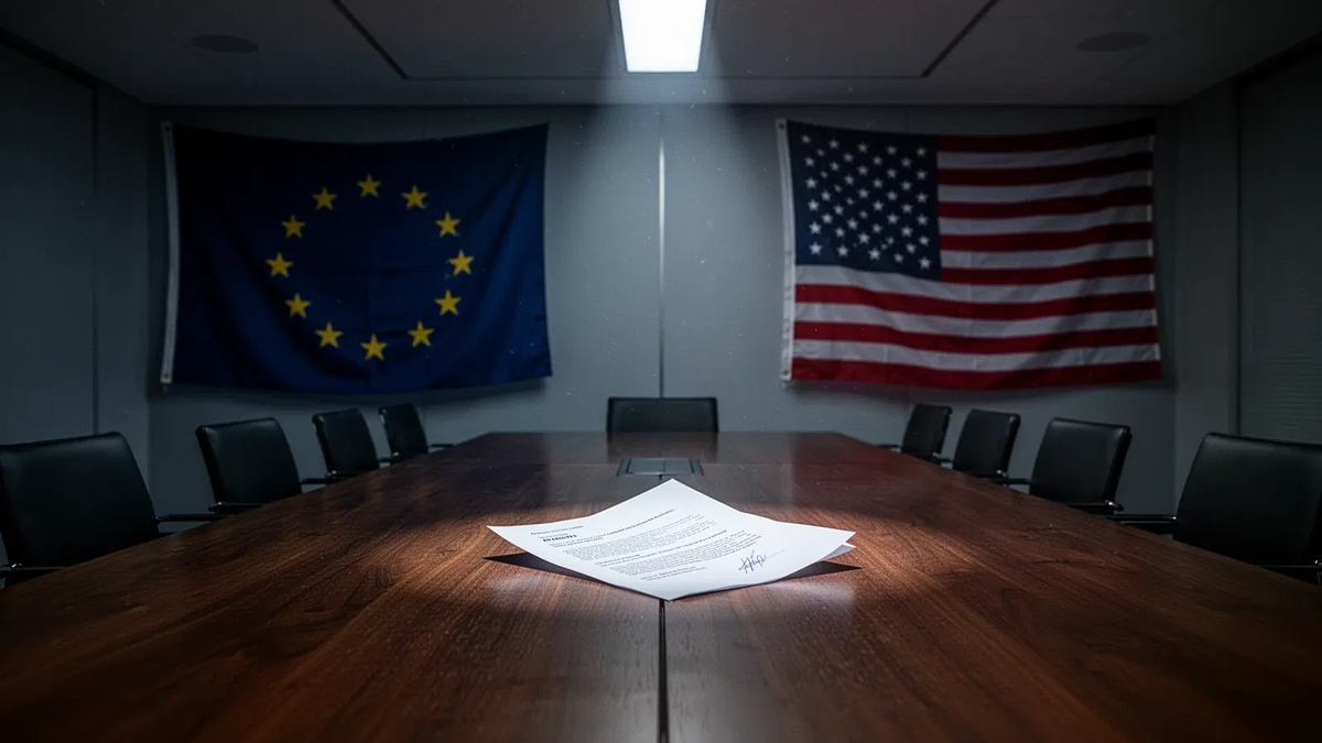 EU stoppt Zollabkommen mit USA nach Trumps Zoll-Offensive - Foto: über boerse-global.de