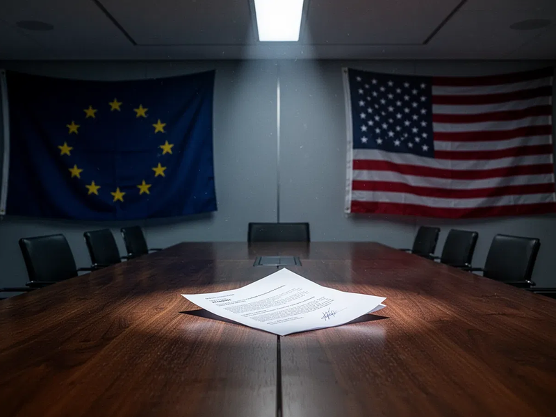 EU stoppt Zollabkommen mit USA nach Trumps Zoll-Offensive - Foto: über boerse-global.de