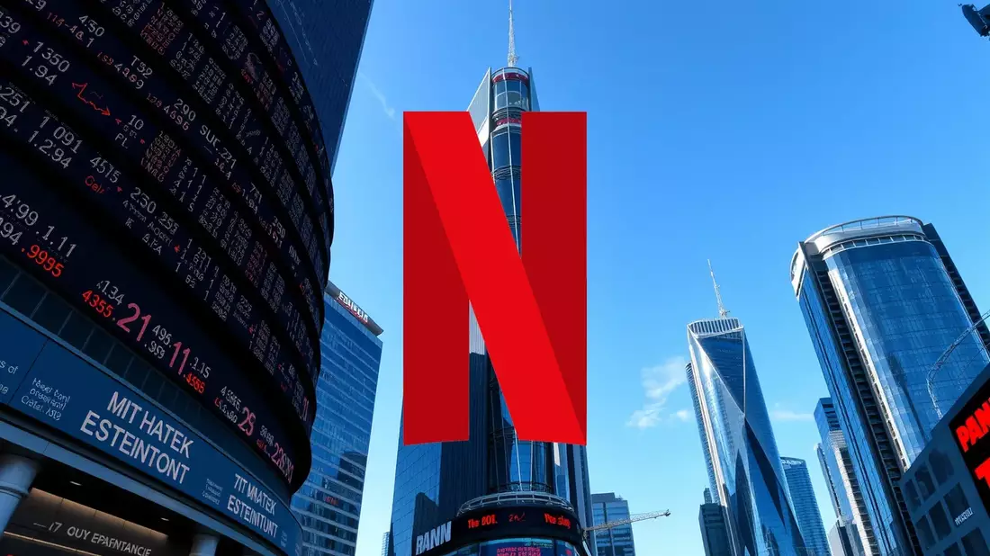 La acción de Netflix se fortalece ante el posible colapso de su gran adquisición Illustration mit AI erstellt übermittelt durch boerse-global.de