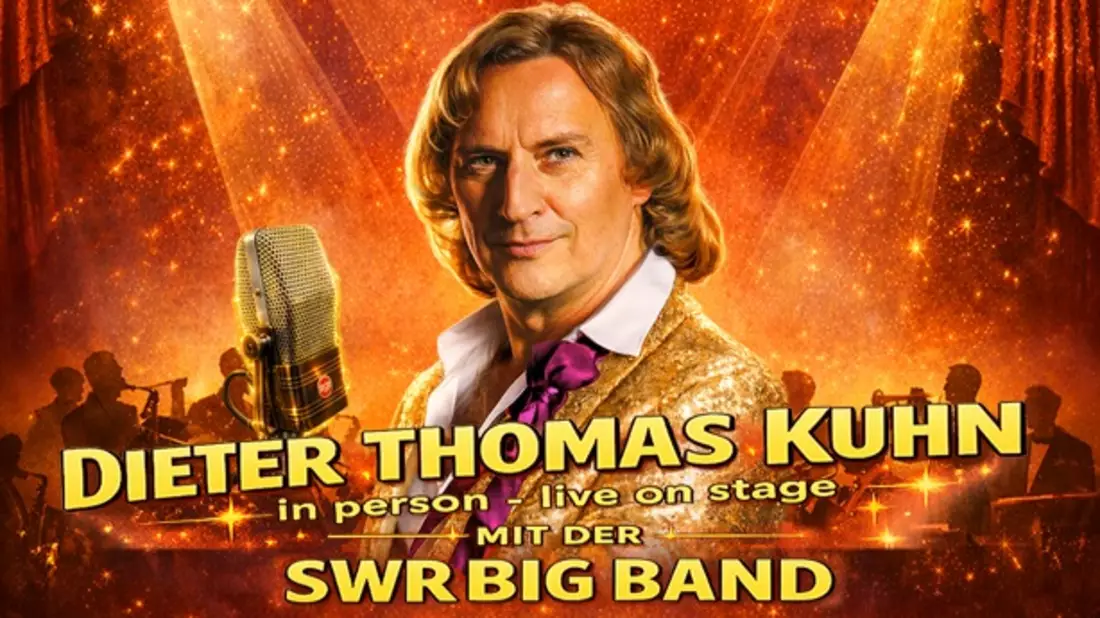 Tübingen im Schlagerhimmel - Shows von Dieter Thomas Kuhn gehen am 27.02.2026 in den Vorverkauf - Bild: presseportal.de