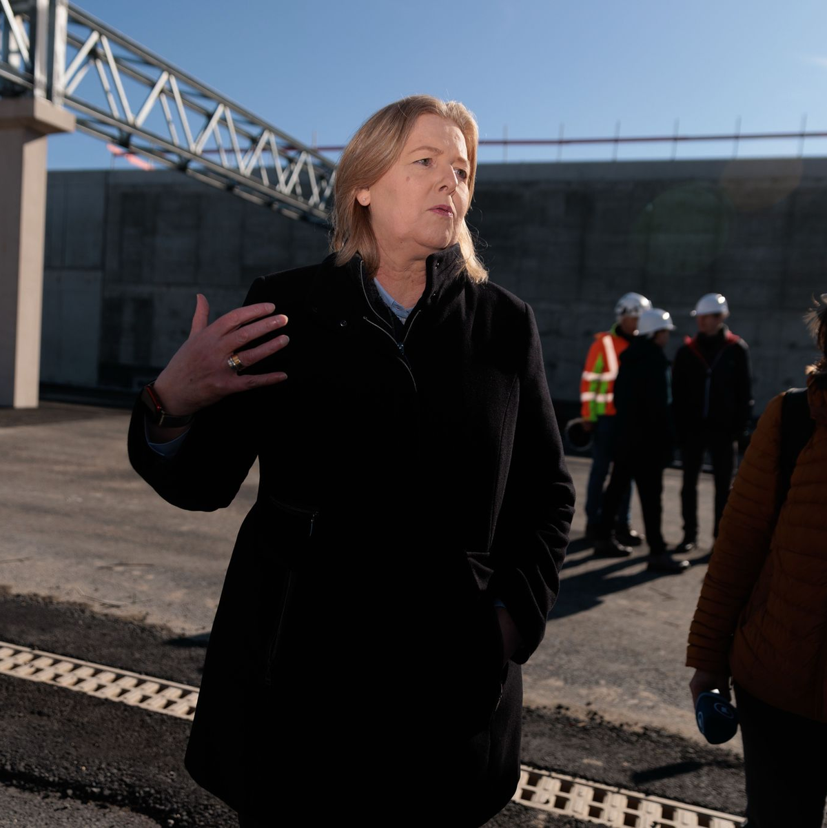 Arbeitsministerin Bärbel Bas lobt die Verabschiedung des Gesetzes. - Foto: Carsten Koall/dpa