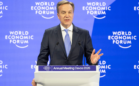 Noch im Januar leitete Børge Brende das Weltwirtschaftsforum in Davos. (Archivbild) - Foto: Laurent Gillieron/KEYSTONE/dpa