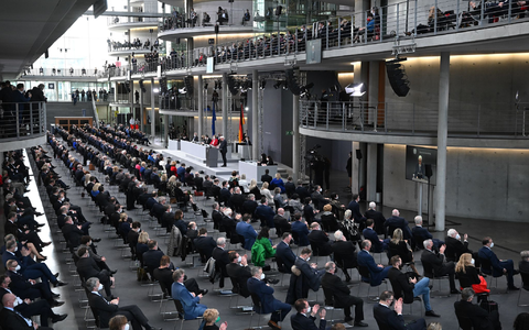 2022 tagte die Bundesversammlung unter Corona-Bedingungen. (Archivbild) - Foto: Bernd Von Jutrczenka/dpa 2022 tagte die Bundesversammlung unter Corona-Bedingungen. (Archivbild) - Foto: Bernd Von Jutrczenka/dpa