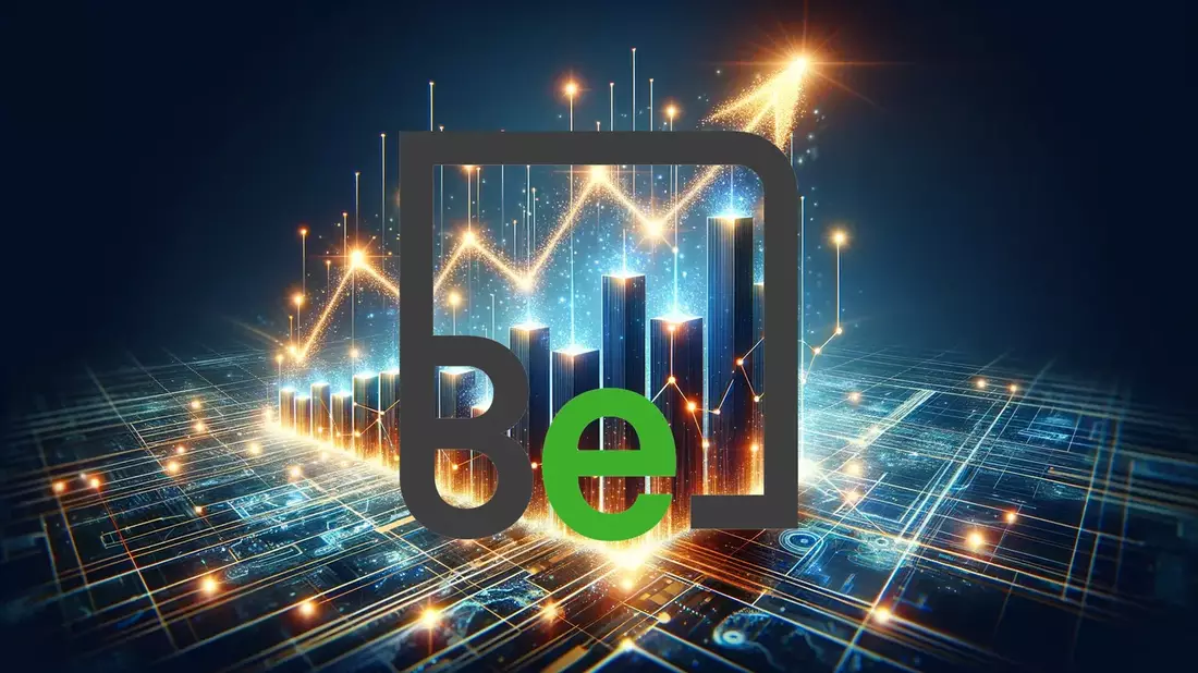 Bloom Energy Shares Surge to Unprecedented Valuation Amid AI Data Center Demand Illustration mit AI erstellt übermittelt durch boerse-global.de
