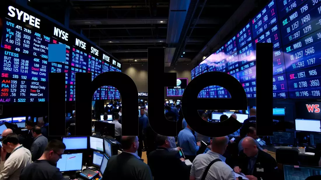 Intel en la encrucijada: vientos cruzados sacuden su estrategia Illustration mit AI erstellt übermittelt durch boerse-global.de