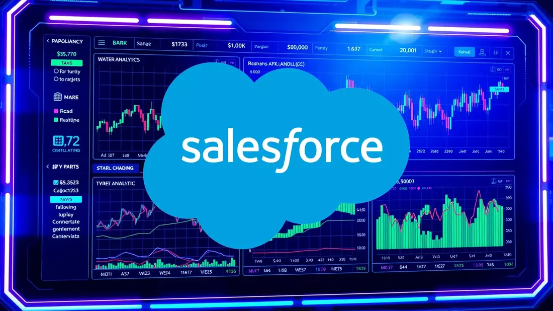 Salesforce: Resultados sólidos no evitan la decepción bursátil Illustration mit AI erstellt übermittelt durch boerse-global.de