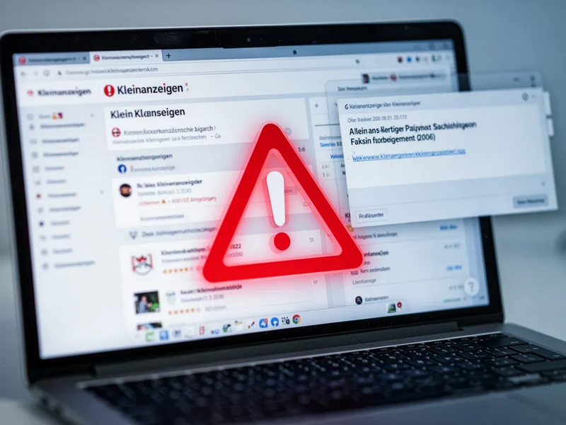 Polizei warnt vor neuer Betrugswelle auf Kleinanzeigen - Foto: über boerse-global.de