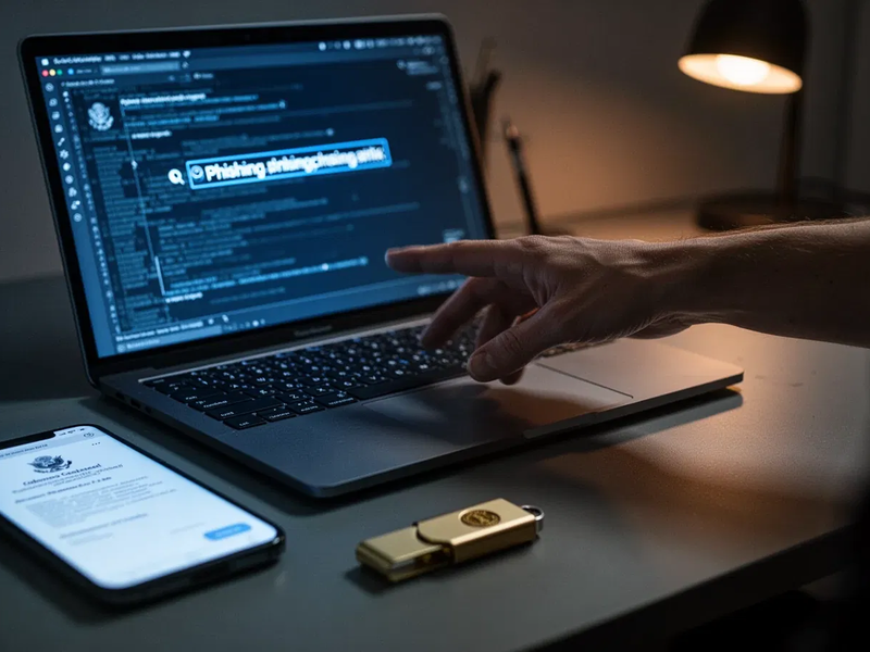 Krypto-Betrüger fälschen Finanzamt-Mails - Foto: über boerse-global.de