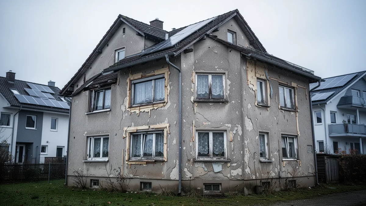 Immobilienmarkt: Mehr als die Hälfte der Häuser ist sanierungsbedürftig - Foto: über boerse-global.de