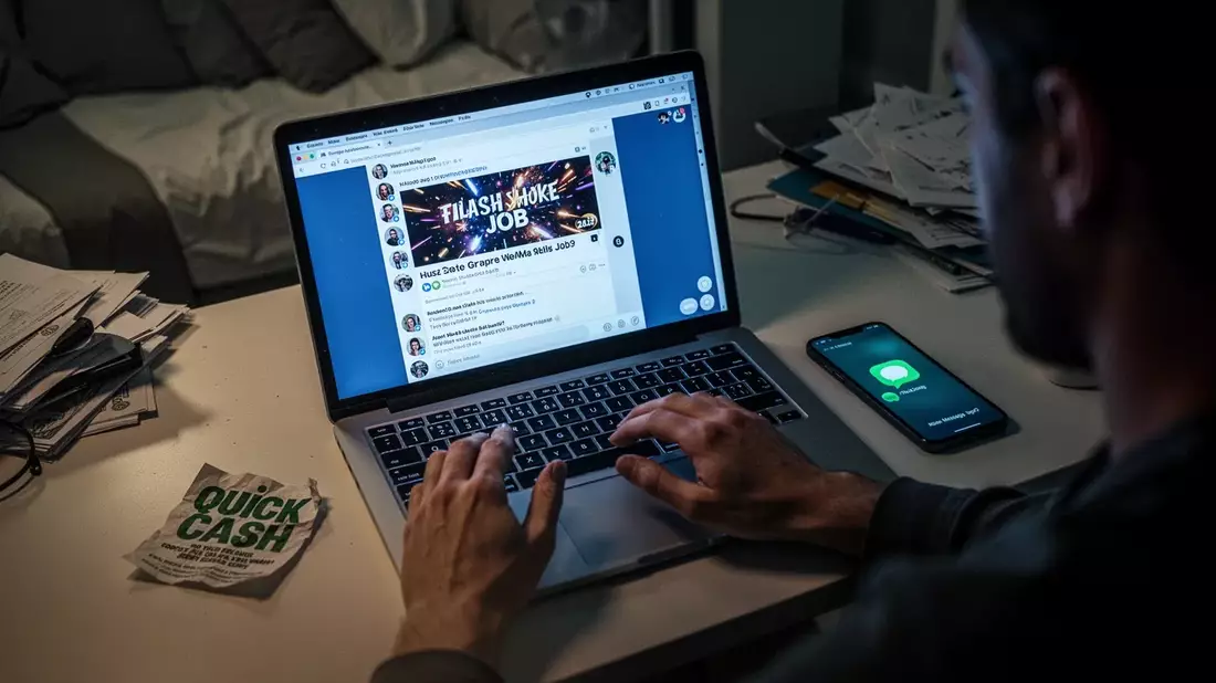 Social-Media-Betrüger rekrutieren Finanzagenten - Bild: über boerse-global.de
