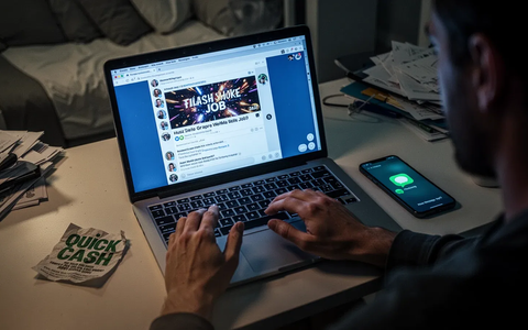 Social-Media-Betrüger rekrutieren Finanzagenten - Foto: über boerse-global.de