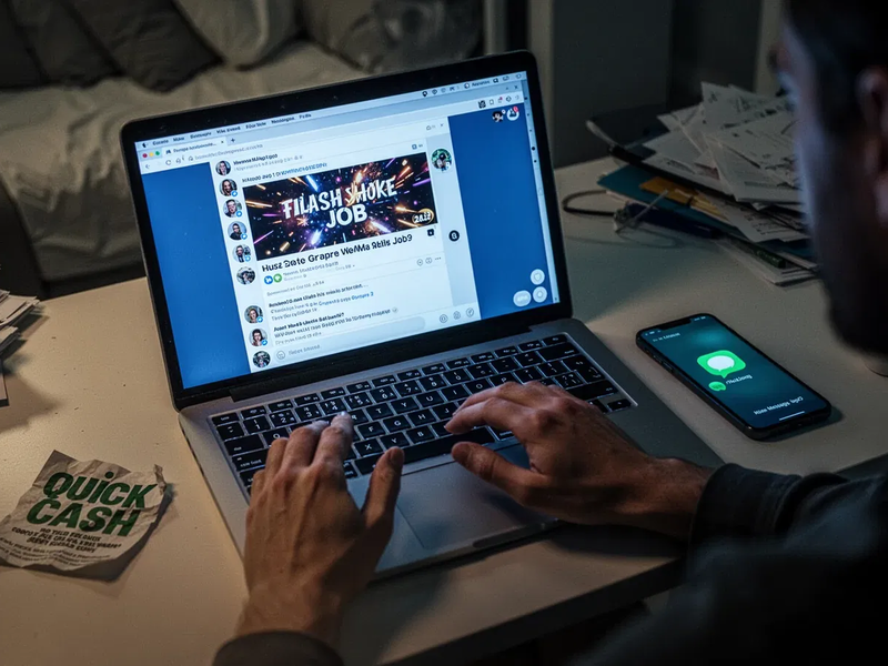 Social-Media-Betrüger rekrutieren Finanzagenten - Foto: über boerse-global.de