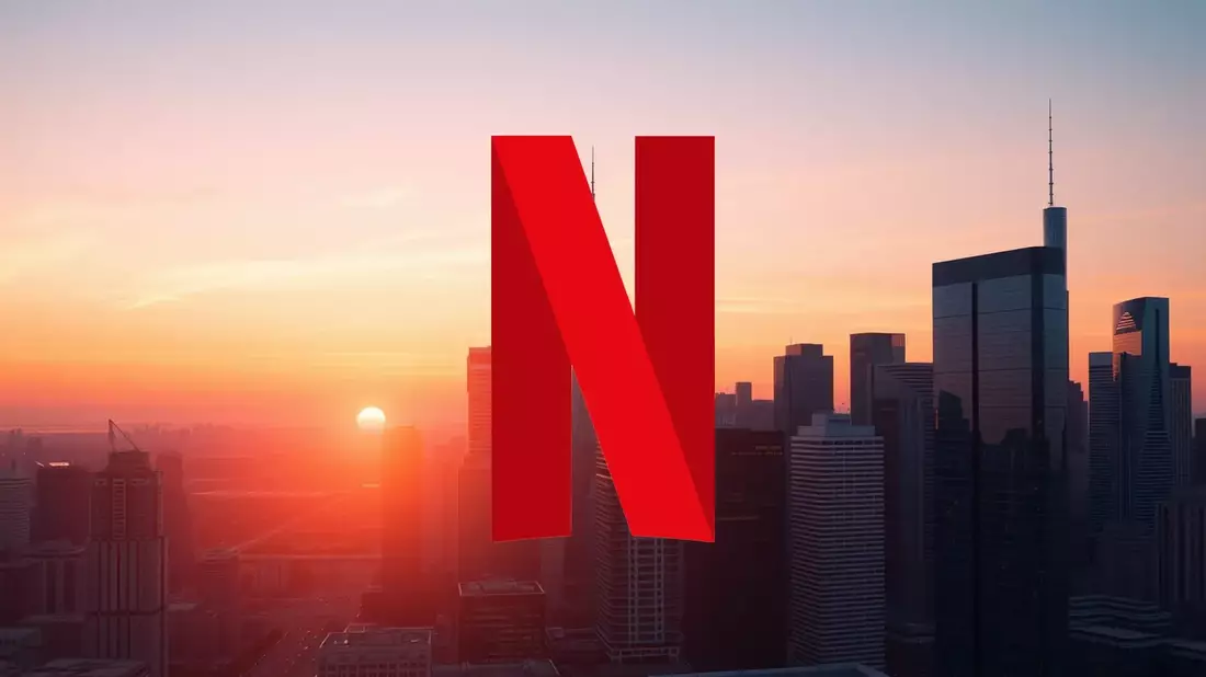 Netflix Stock Surges as Company Exits Bidding War Illustration mit AI erstellt übermittelt durch boerse-global.de
