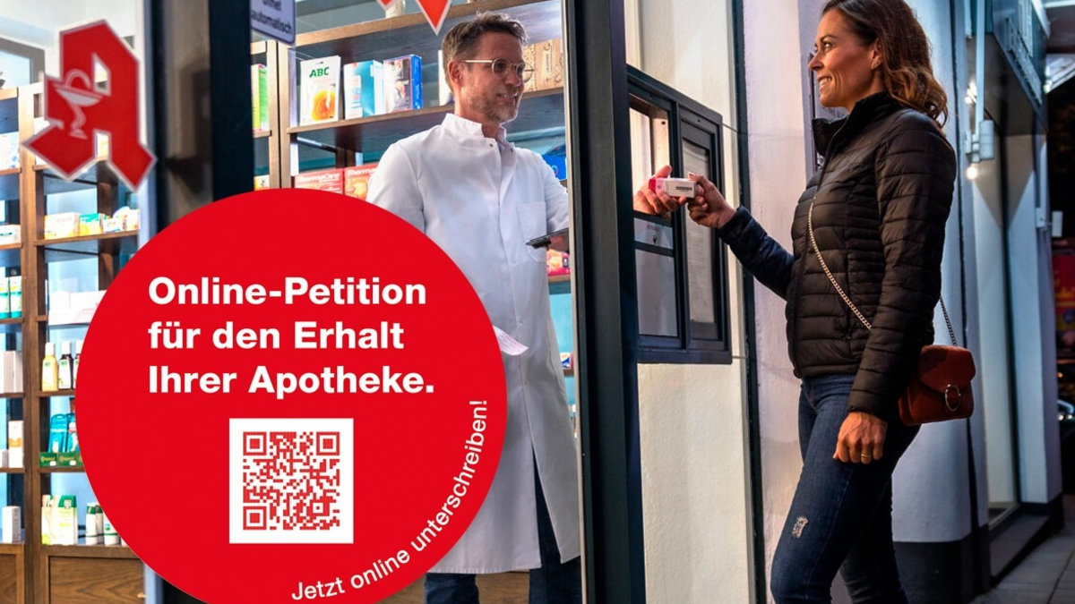 Apothekensterben stoppen - Koalitionsvertrag jetzt umsetzen! / Apotheken in Nordrhein rufen zur Unterstützung bundesweiter Online-Petition auf - Foto: presseportal.de