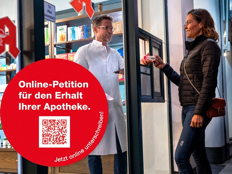 Apothekensterben stoppen - Koalitionsvertrag jetzt umsetzen! / Apotheken in Nordrhein rufen zur Unterstützung bundesweiter Online-Petition auf - Foto: presseportal.de