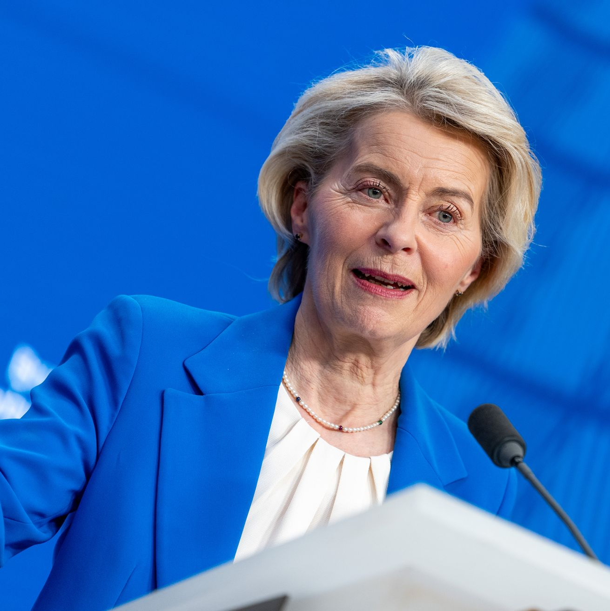 Kündigt die vorläufige Anwendung des neuen Abkommen an: Ursula von der Leyen, Präsidentin der EU-Kommission. (Archivbild) - Foto: Michael Kappeler/dpa