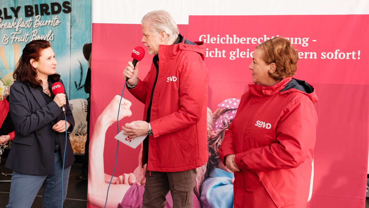 SoVD-Aktion zum Equal Pay Day: Deutschland muss endlich gerecht werden! - Foto: presseportal.de
