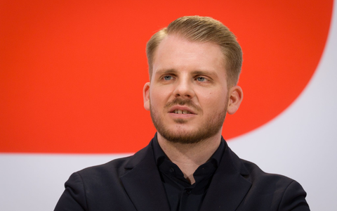 SPD-Generalsekretär Tim Klüssendorf sieht weiterhin Chancen für ein AfD-Verbotsverfahren. (Archivbild) - Foto: Soeren Stache/dpa