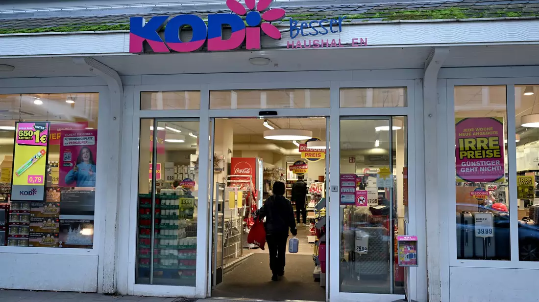 Im Zuge einer Insolvenz waren 2025 zahlreiche Kodi-Filialen geschlossen worden. (Archivbild) - Bild: Wolf von Dewitz/dpa