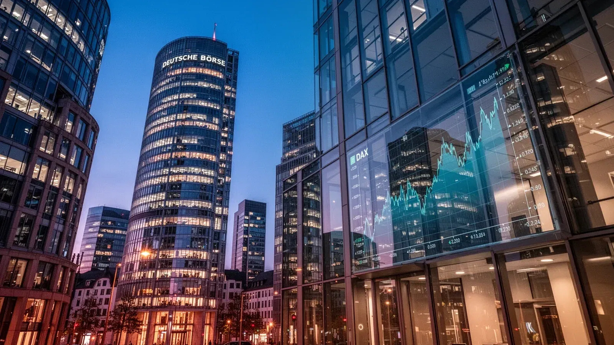 DAX: Knapp unter Rekordhoch - Foto: über boerse-global.de