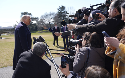 «Es könnte durchaus zu einer friedlichen Übernahme Kubas kommen», sagt US-Präsident Trump - und lässt viele Fragen offen. - Foto: Alex Brandon/AP/dpa