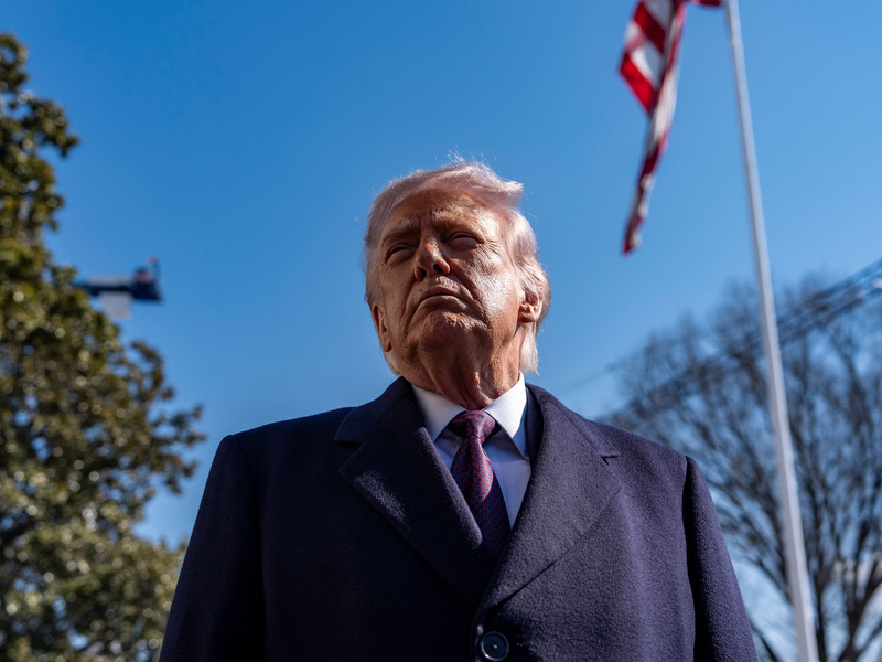 Trump beharrt darauf, dass der Iran keine Atomwaffen haben darf.  - Foto: Alex Brandon/AP/dpa